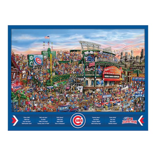 Chicago Cubs Joe Journeyman 500 Piece Puzzle